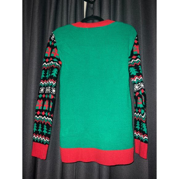 Ugly Christmas Sweater Xmas Size Small - Picture 3 of 3
